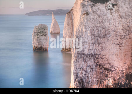 Old Harry Rocks, Purbeck, Dorset, England, UK Banque D'Images