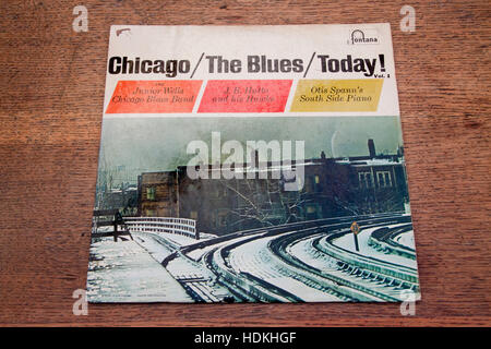 Le volume un de trois volumes du Chicago Blues aujourd'hui ! Banque D'Images