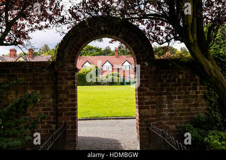 Port Sunlight Village Banque D'Images