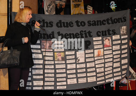 I, Daniel Blake la première au Cinéma Vue à Leicester Square comprend : i Daniel Où : London, Royaume-Uni Quand : 18 Oct 2016 Banque D'Images