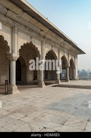 Khas Mahal residence, le Fort Rouge, la vieille ville de Delhi, Inde Banque D'Images