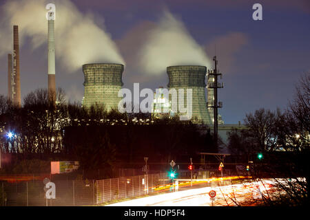 Allemagne, Cologne, la raffinerie de Shell dans le district de Rhénanie Godorf. C'est la plus grande raffinerie en Allemagne. Banque D'Images