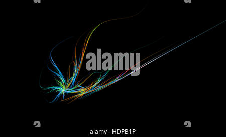 Explosion de couleurs aquarelle abstract background Banque D'Images