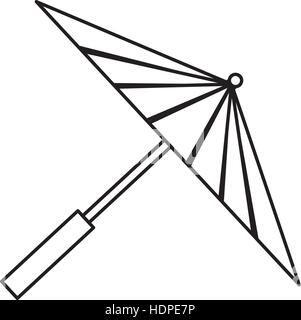 Mode Icône isolé parapluie vector illustration graphic design Illustration de Vecteur