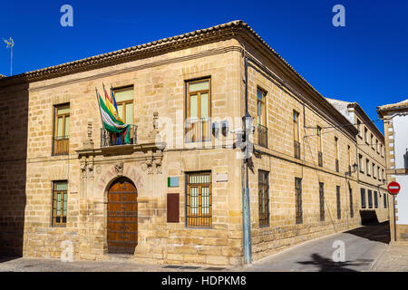 Bâtiments historiques à Baeza, Espagne Banque D'Images