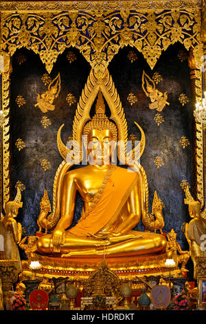 Wat Phra Si Rattana Mahathat également appelées Wat Yai est un temple bouddhiste dans la province de Phitsanulok, Thaïlande. Banque D'Images