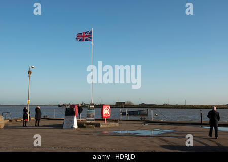 Quai d'Orford, Suffolk, UK. Banque D'Images