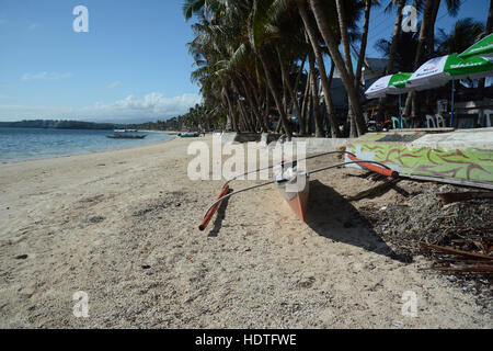 La plage de Boracay, Philippines
