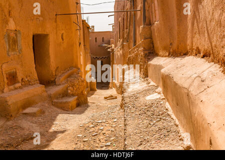 La construction d'origine de l'ancienne médina à Ouarzazate, Maroc Banque D'Images