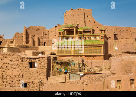 La construction d'origine de l'ancienne médina à Ouarzazate, Maroc Banque D'Images