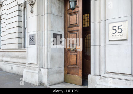 Ministère de l'économie de l'énergie et de stratégie industrielle, 55 Whitehall, Londres, UK Banque D'Images