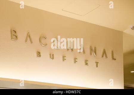 Bacchanal Buffet dans le Caesars Palace Hotel & Casino, Las Vegas, Nevada. Banque D'Images