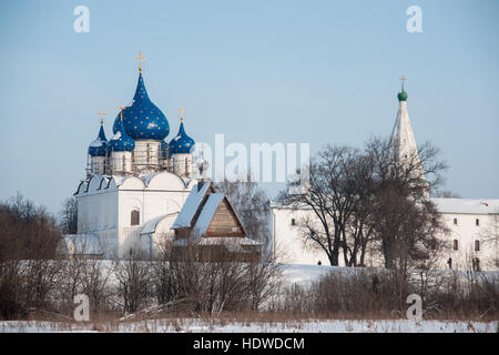 La cathédrale de la nativité du Kremlin à Suzdal Banque D'Images