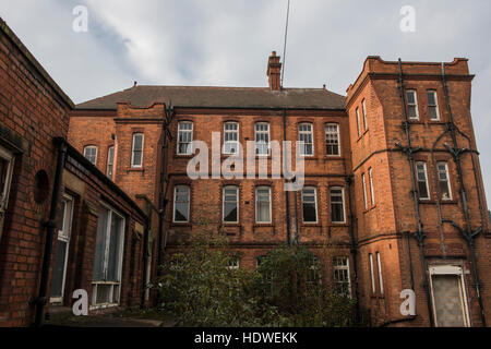 L'image externe de l'hôpital Selly Oak fermé, Birmingham, Angleterre, RU Banque D'Images