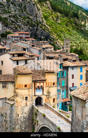 Entrevaux France Banque D'Images