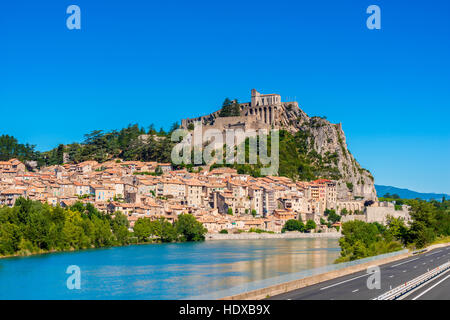 France Sisteron Banque D'Images