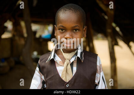 Portraits de peuple ivoirien, la Côte d'Ivoire (Ivory Coast) Banque D'Images