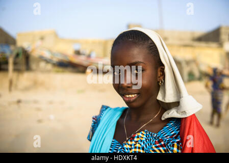 Portratis de peuple sénégalais Banque D'Images