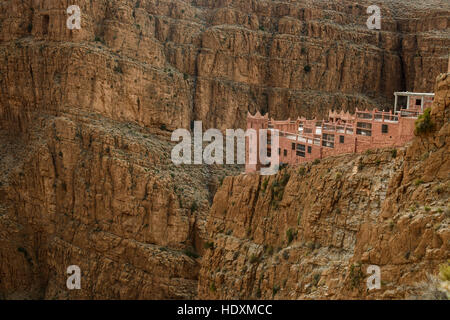 Les gorges du Dadès, au Maroc Banque D'Images