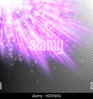 Abstract lights fond violet. EPS 10 Illustration de Vecteur