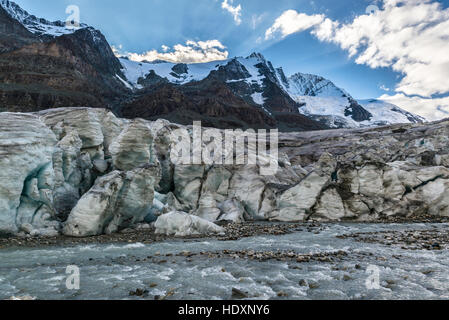 Le Grossglockner, le Parc National du Hohe Tauern, l'Autriche Banque D'Images