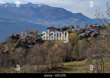 Finnen valais,suisse , Banque D'Images