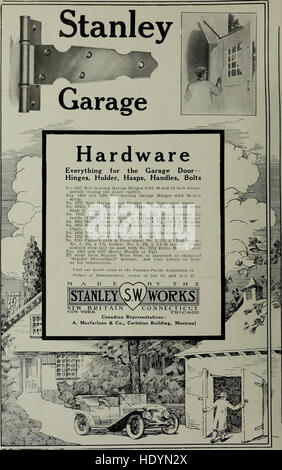 Mars-juin 1915 Matériel merchandising (1915) Banque D'Images