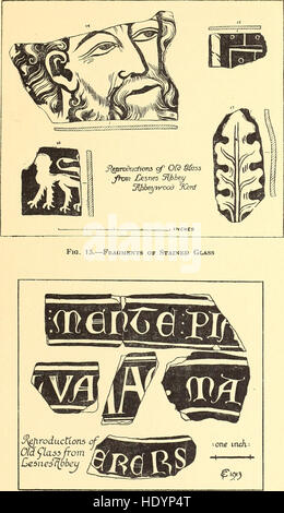 Lesnes Abbey dans la paroisse de Erith, Kent ; étant le rapport complet de l'enquête, architectural et historique, menée par le Comité d'entreprise de la Société des antiquaires de Woolwich pendant Banque D'Images