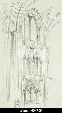 L'architecture gothique en France, en Angleterre, et l'Italie (1915) Banque D'Images