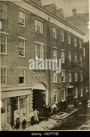 Vieilles tavernes et clubs taverne de Boston (1917) Banque D'Images