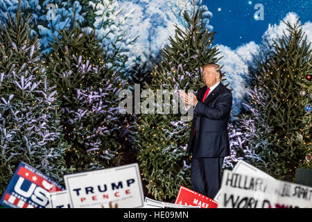 Orlando, Floride, USA. 14Th Dec 2016. Président élu Donald Trump's Merci d' le vendredi 16 décembre 2016 à Central Florida juste Gounds à Orlando, Floride. © l'accès Photo/Alamy Live News Banque D'Images