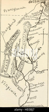 Histoire de la vingt-quatrième Michigan de la Iron brigade, connu sous le nom de Detroit et wayne county regiment (1891) Banque D'Images