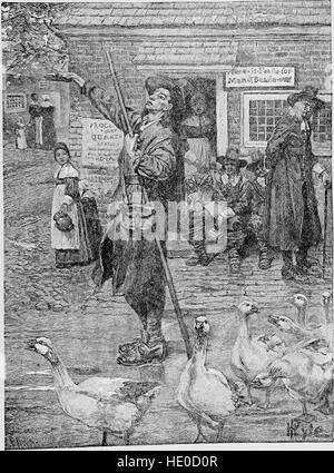 Cette encyclopédie de 1907 fournit un compte-rendu historique complet des États-Unis, couvrant les événements clés et les chiffres de 458 A.D. à 1906, basé sur le plan de Benson John Lossing. Banque D'Images