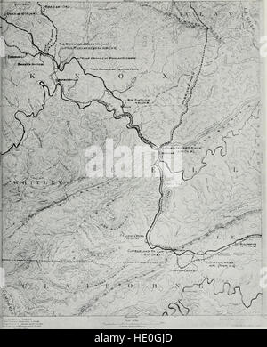 La Wilderness road à New York, son emplacement et caractéristiques (1921) Banque D'Images