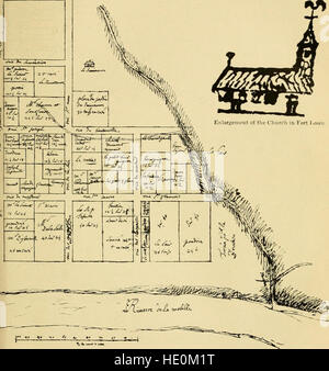 Mobile coloniale ; une étude historique en grande partie de sources d'origine, de l'Alabama-Tombigbee et le bassin du Vieux Sud Ouest, à partir de la découverte de la Spiritu Santo en 1519 jusqu'à la démolition du fort Banque D'Images