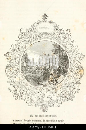 Forrester's pictorial miscellany pour le cercle de famille (1855) Banque D'Images
