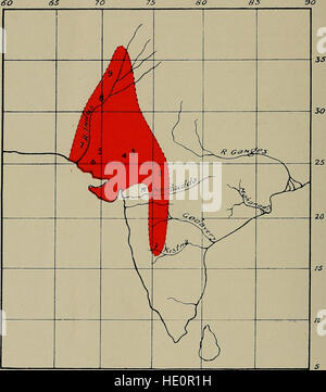 Journal officiel de la Bombay Natural History Society (1913) Banque D'Images