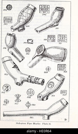 Les transactions of the Shropshire Archaeological and Natural History Society (1907) sont une revue scientifique consacrée à l'archéologie et à l'histoire naturelle du Shropshire. Il comprend des recherches sur les antiquités locales, la géologie et les sites historiques. Banque D'Images