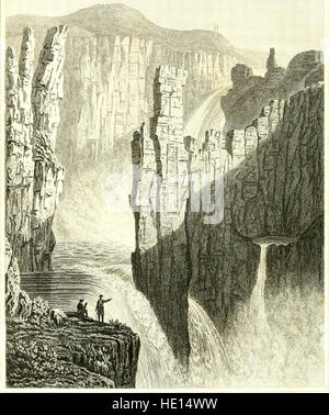 Un compte rendu de 1823 d'une expédition sur les rives de la mer polaire, détaillant le voyage et les défis rencontrés lors de l'exploration des régions arctiques au début du XIXe siècle. Banque D'Images