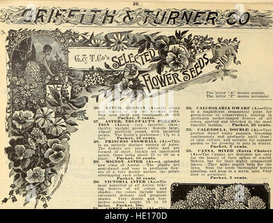Griffith et Turner Co - ferme et les approvisionnements de jardin (1903) Banque D'Images