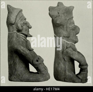 Les recherches archéologiques menées en 1901 sur l'île de la Plata, en Équateur, ont porté sur l'exploration de sites historiques et la découverte d'artefacts provenant de civilisations anciennes de la région. Banque D'Images