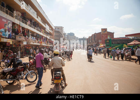 Centre-ville de Kampala, Ouganda Banque D'Images