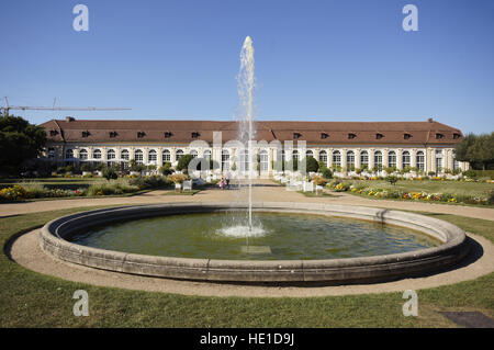 L'orangerie, ansbach résidence, Ansbach, middle franconia, Bavaria, Germany Banque D'Images