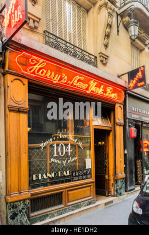 Le Harry's new york bar Banque D'Images