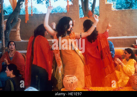 Mariage des moussons, Inde 2001 Réalisateur : Mira Nair acteurs/Stars : Naseeruddin Shah, Lillete Dubey, Shefali Shetty Banque D'Images