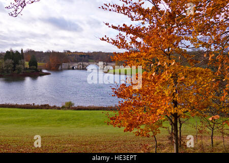 Le Palais de Blenheim,Motif,salles,Jardins,Country Estate,accueil de Sir Winston Churchill, Woodstock, Oxon, Grande-Bretagne Banque D'Images