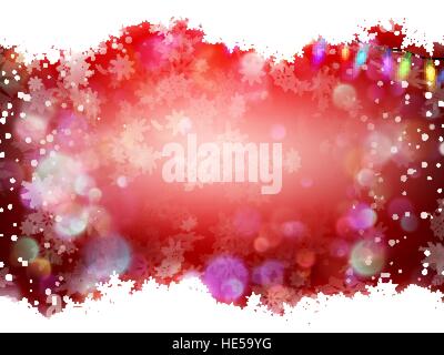 Babioles de Noël avec bannière. EPS 10 Illustration de Vecteur