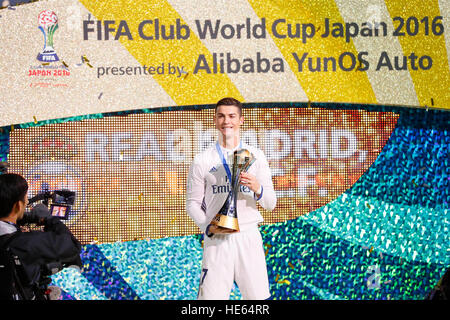 Kanagawa, Japon. Dec 18, 2016. Cristiano Ronaldo (Real) : Football/soccer FIFA Club World Cup Japon 2016 Soirée de remise des prix au stade international de Yokohama à Kanagawa, Japon . © Yohei Osada/AFLO SPORT/Alamy Live News Banque D'Images