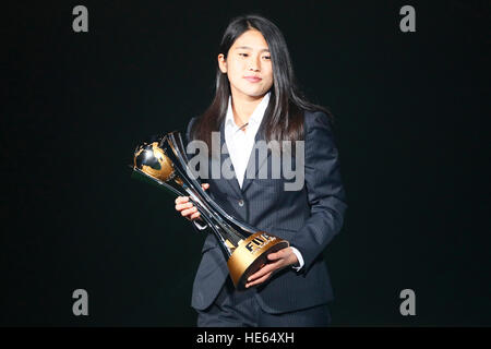 Kanagawa, Japon. Dec 18, 2016. Silva Nagano (JPN) Football/soccer : Fifa Club World Cup Japon 2016 Soirée de remise des prix au stade international de Yokohama à Kanagawa, Japon . © Yohei Osada/AFLO SPORT/Alamy Live News Banque D'Images