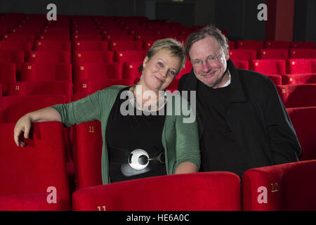 La promotion des nouveaux acteurs ARD/WDR TV film 'Wellness für Paare' à l'Abaton comprend : Gabriela Maria Schmeide, Michael Wtterborn Où : Hambourg, Allemagne Quand : 14 Nov 2016 Banque D'Images